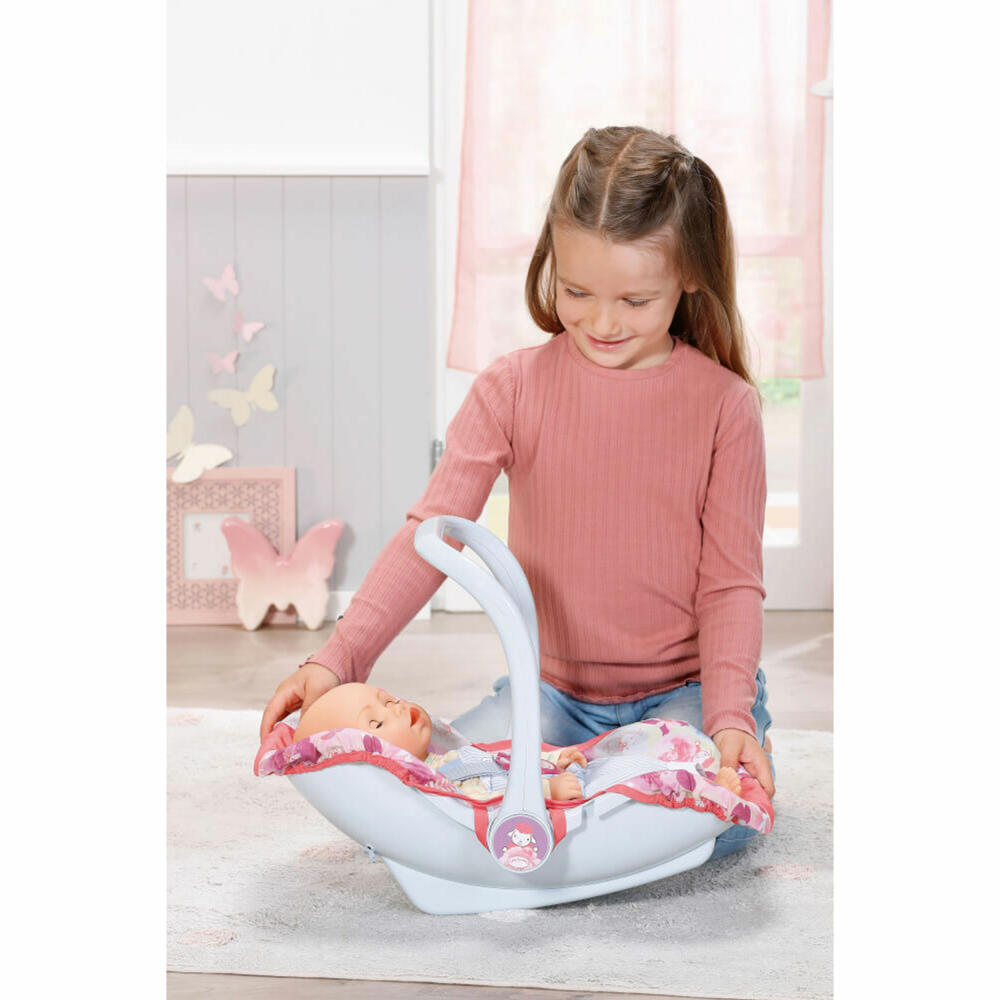 Zapf Creation Baby Annabell Active Babyschale, Puppenzubehör, Babytrage, Puppensitz, Puppen Zubehör, 706657