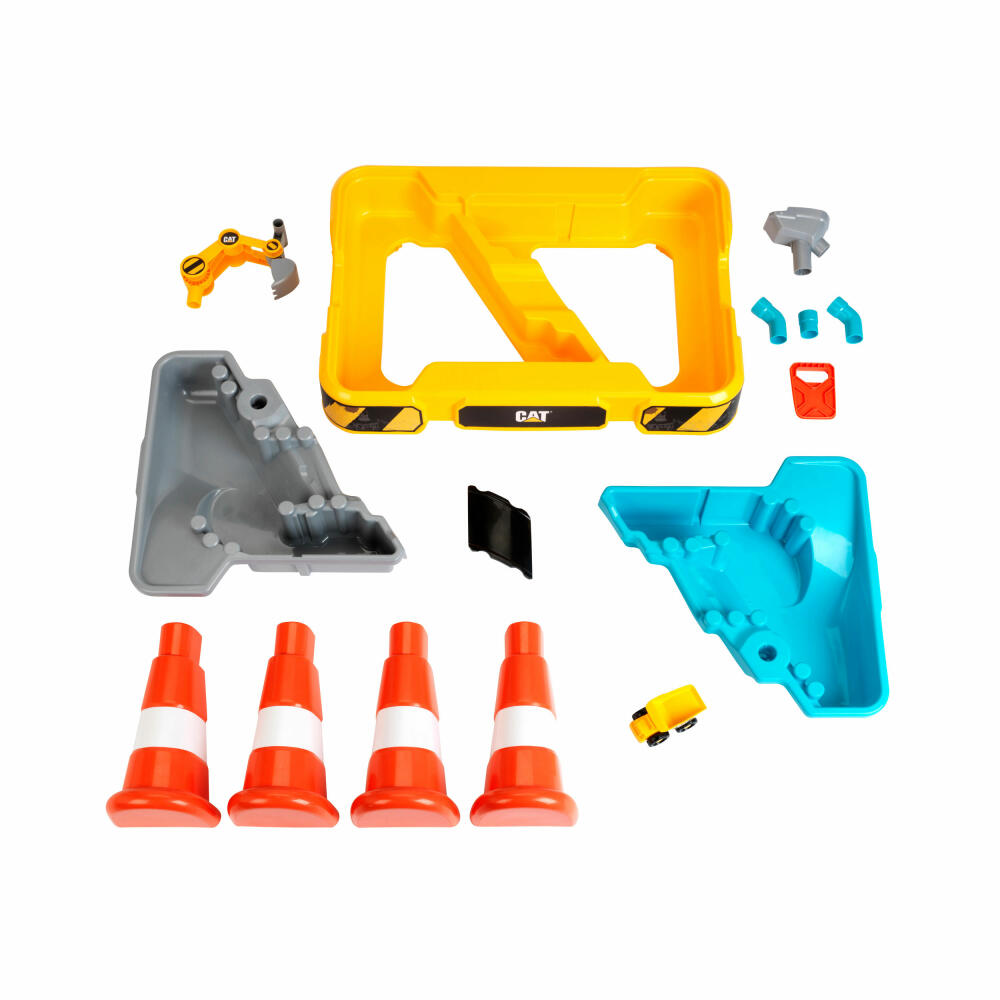 Theo Klein Cat Sand- und Wasser Spieltisch, Sandtisch, Wasserspieltisch, Sandspielzeug, Kinder, 3237