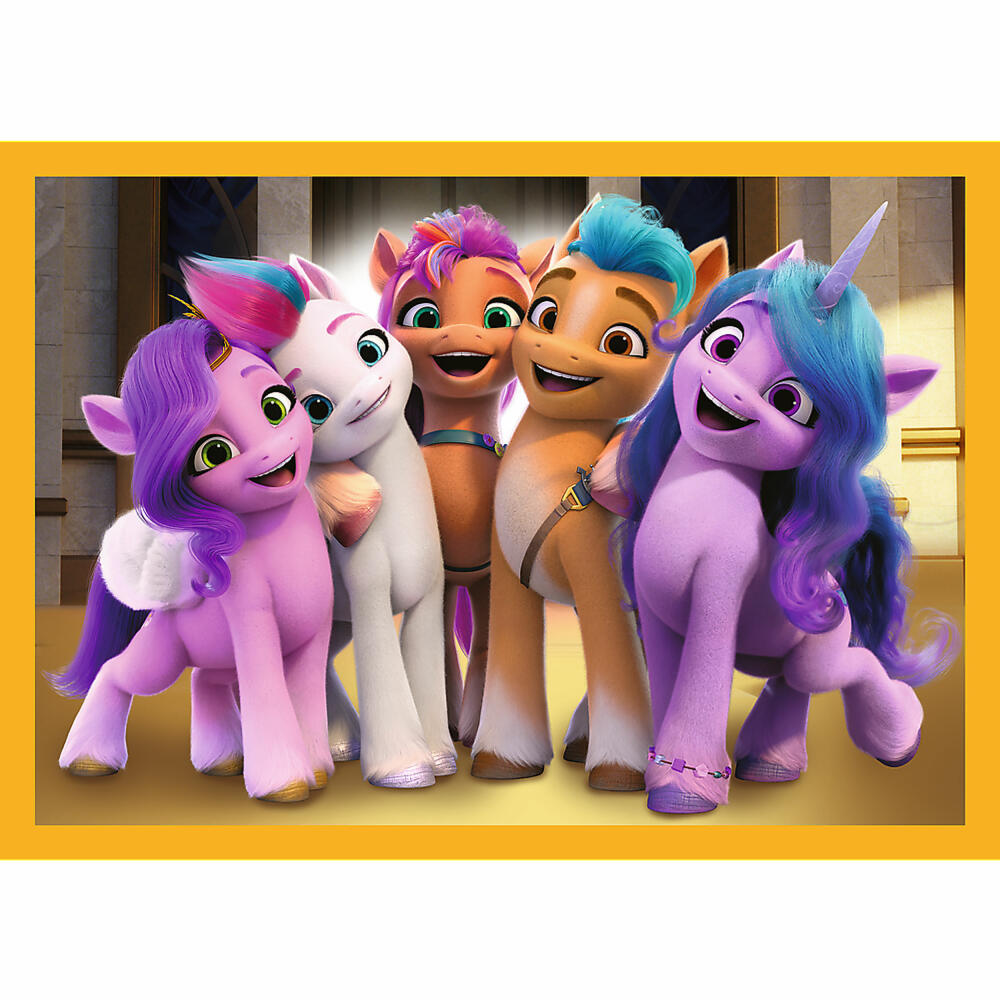 Trefl 4 in 1 Puzzle - My little Pony, 35 + 48 + 54 + 70 Teile, 28.5 x 20.5 cm, 34624