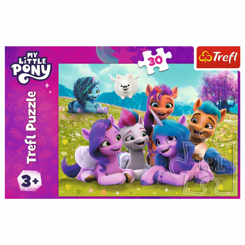 Trefl Puzzle My little Pony, children's puzzle, 30 pieces, 27 x 20 cm, 18299