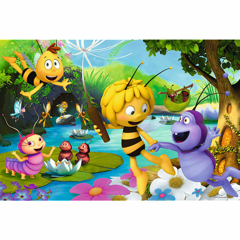 Trefl Puzzle Maya the Bee and her friends, children's puzzle, 100 pieces, 41 x 27.5 cm, 16361