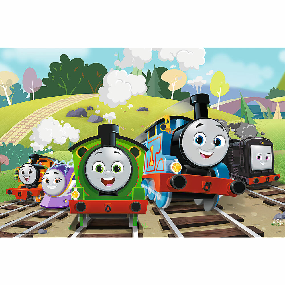 Trefl Puzzle Thomas the Tank Engine, children's puzzle, 60 pieces, 33 x 22 cm, 17379