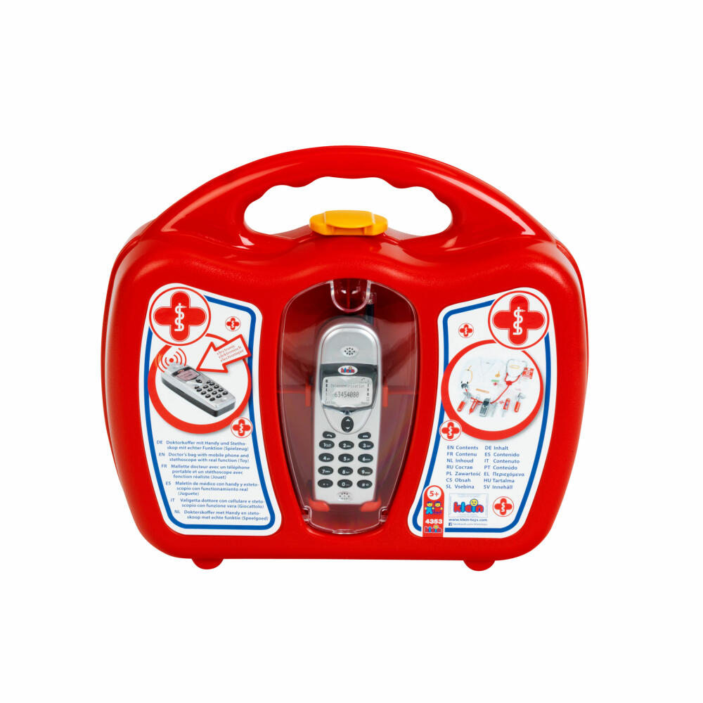 Theo Klein doctor's case, doctor's case, toy case, children's toy, children's toy, 4353
