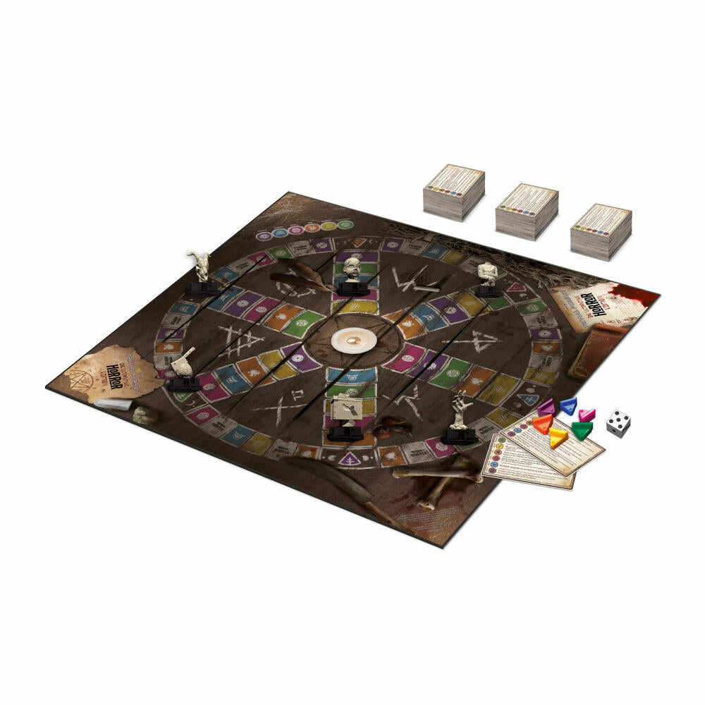 Winning Moves Trivial Pursuit Horror XL, card game, quiz game, board game, knowledge game, 47681