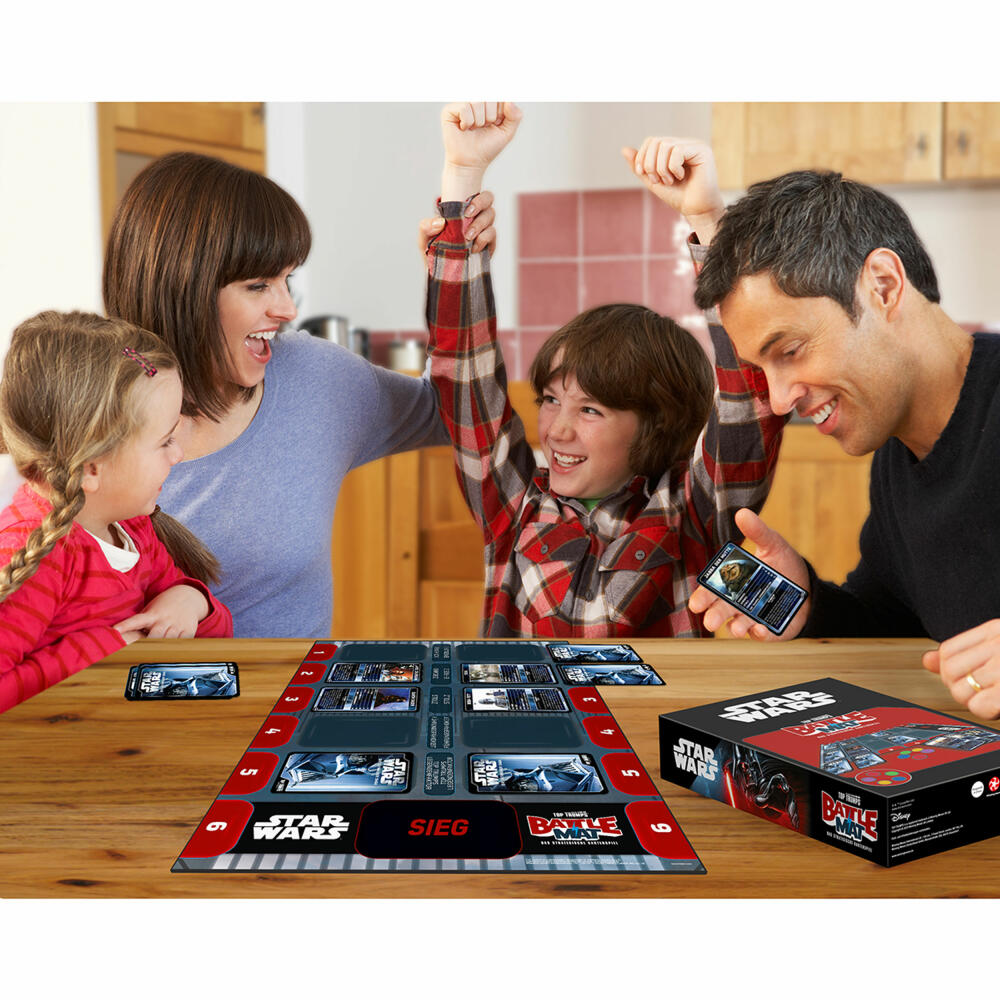 Winning Moves Battle Mat Star Wars, Top Trumps, Kartenspiel, Familienspiel, ab 8 Jahren, WM02980-GER-6