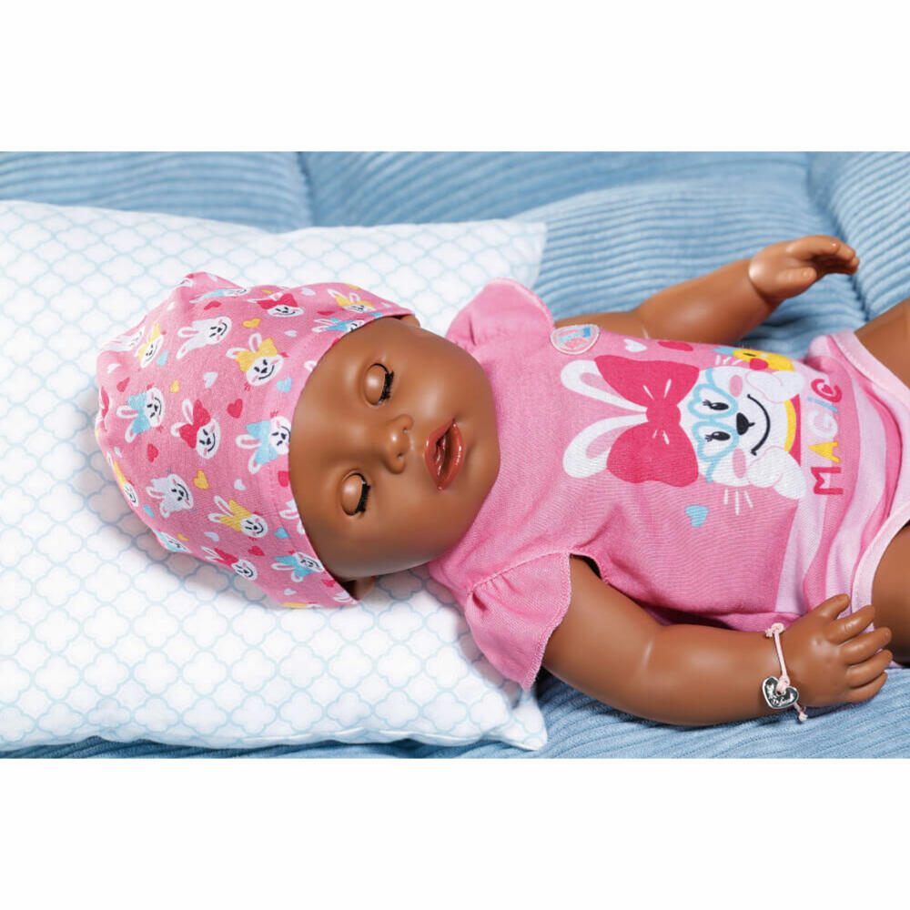 Zapf Creation BABY born Magic Girl DoC, mit Funktion, Spielpuppe, Babypuppe, Puppe, ca. 43 cm, 827970