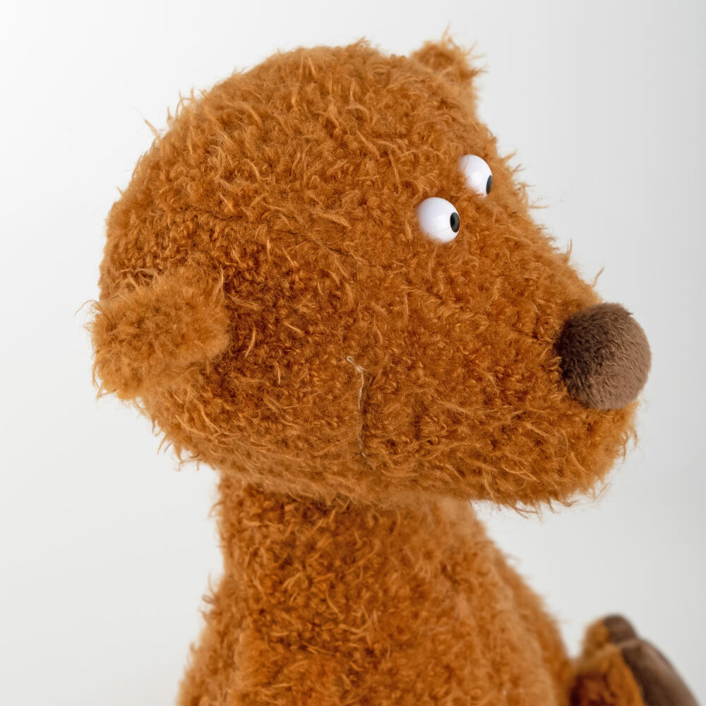 sigikid Bär midi Ach Good!, Kuscheltier, Stofftier, Teddybär, Polyester, Braun, 25 cm, 43398