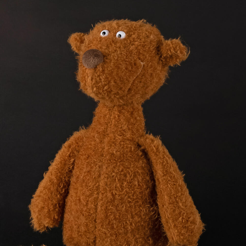 sigikid Bär midi Ach Good!, Kuscheltier, Stofftier, Teddybär, Polyester, Braun, 25 cm, 43398