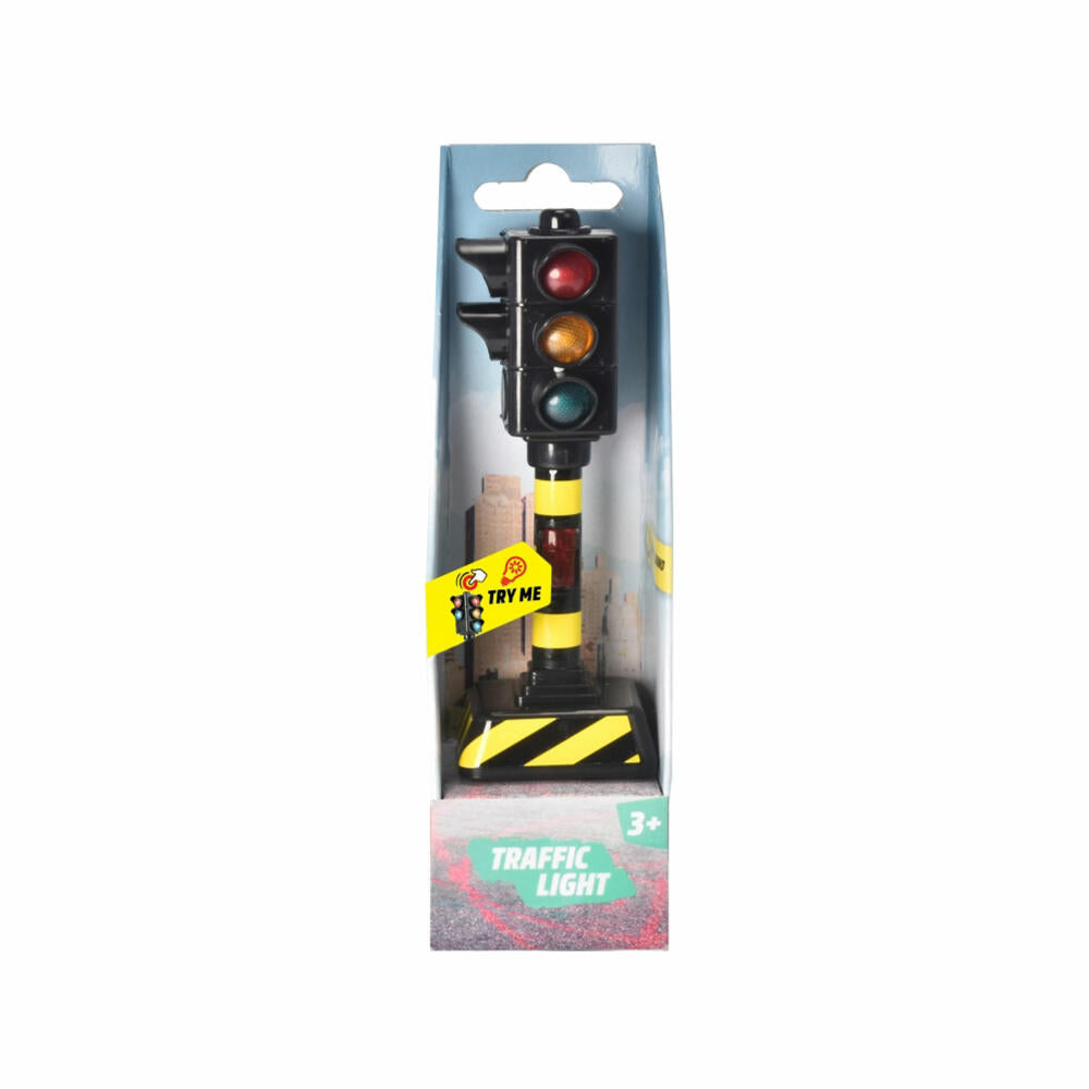 Dickie Toys Traffic Light, Ampel, Spielampel, Spielzeug, mit Lichtwechsel, 203341034