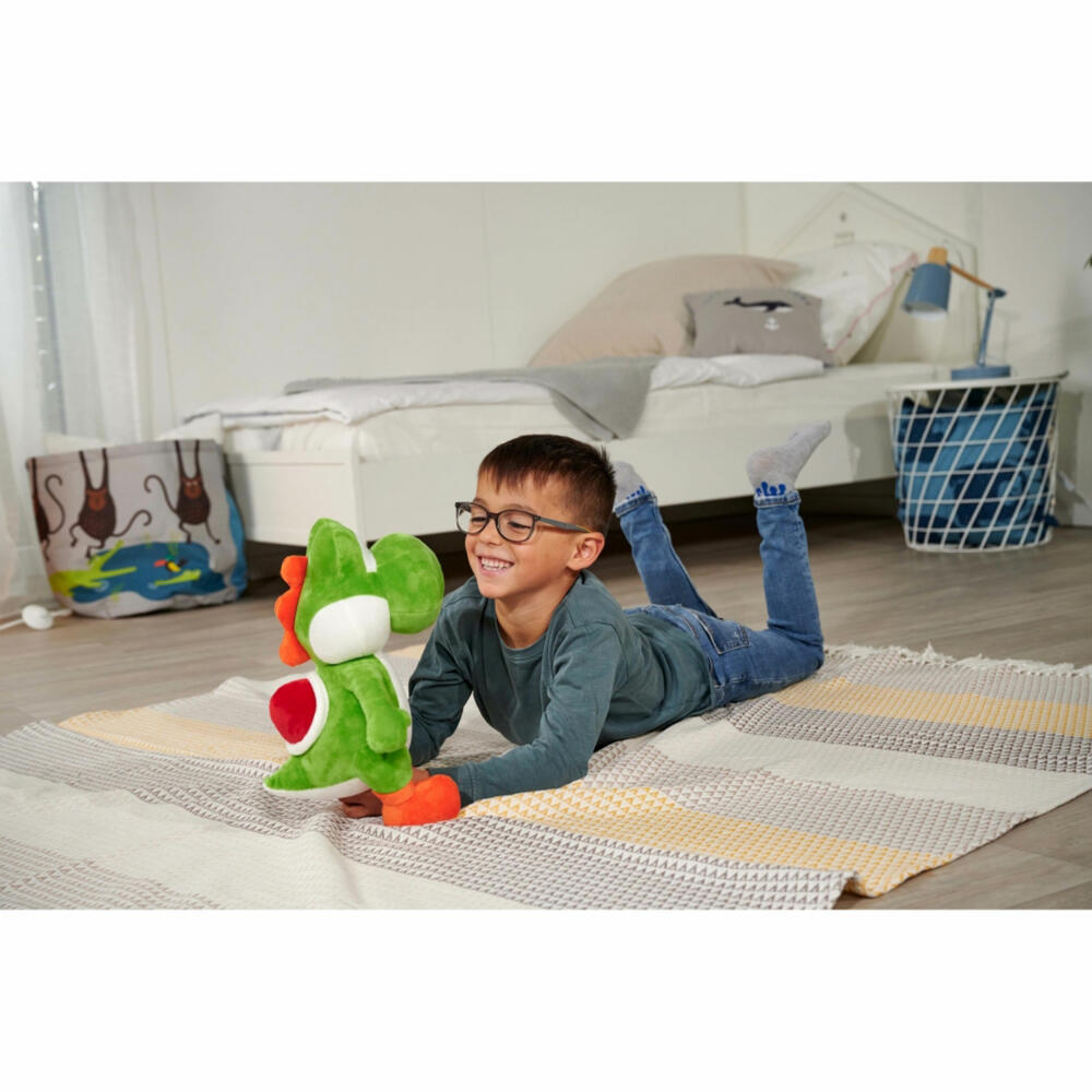 Simba Super Mario Yoshi Plüsch, Plüschfigur, Kuscheltier, Stofftier, Stoffigur, 30 cm, 109231012