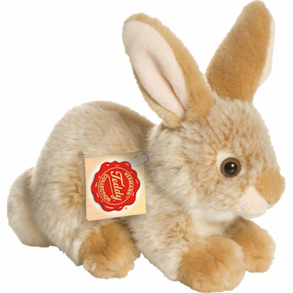 Teddy Hermann rabbit sitting, beige, approx. 18 cm