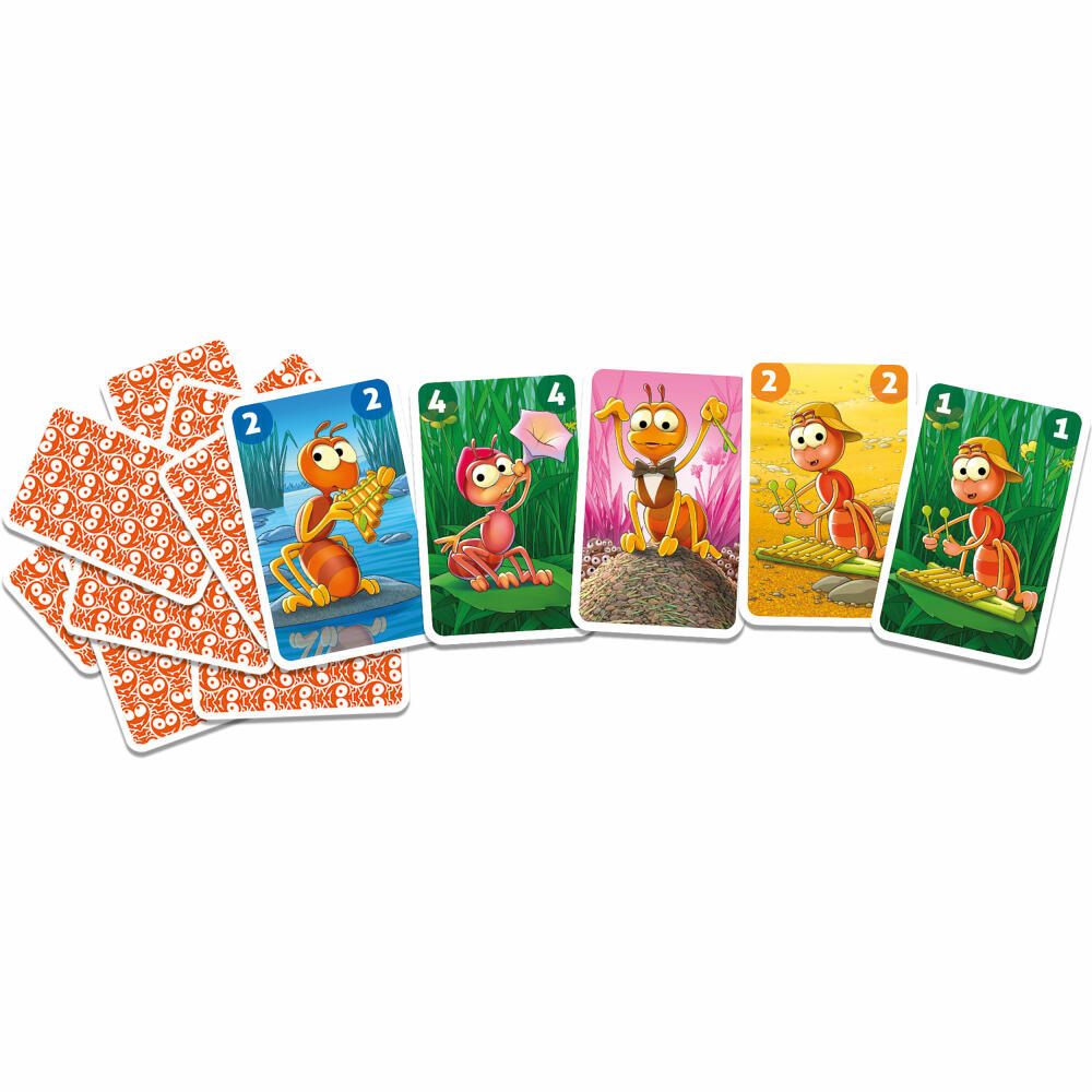Schmidt Spiele Stau vorm Bau, card game, children's game, from 5 years, 75053