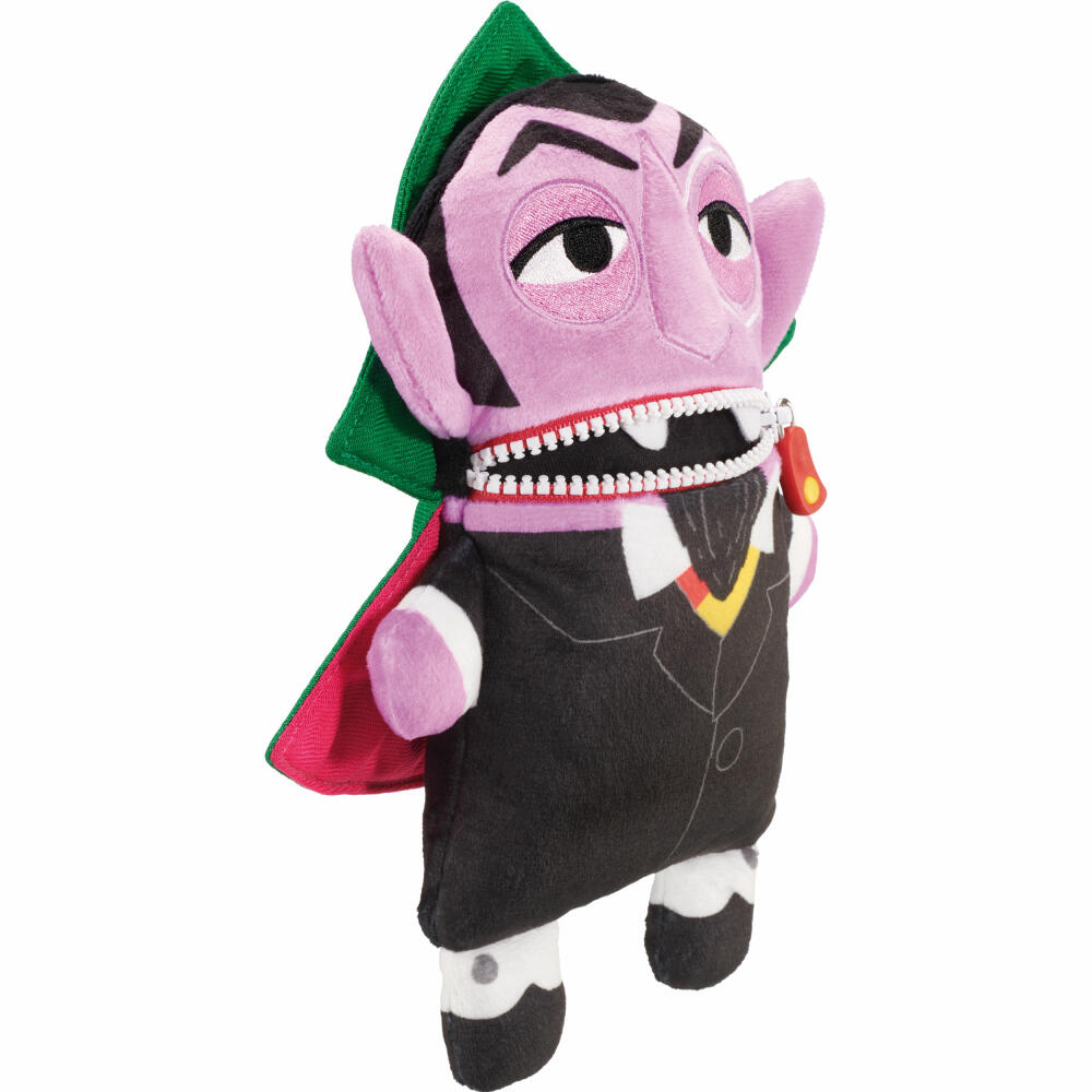 Schmidt Spiele Worry Eater Sesame Street Count Number, Plush Figure, Cuddly Toy, 30 cm, 42556