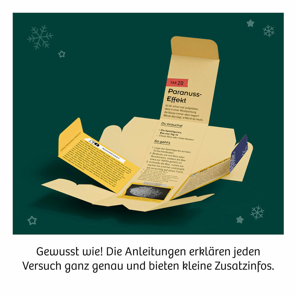 KOSMOS Experiments Advent Calendar 2024, Advent Calendar, Christmas, Experimenting, Children, 661083