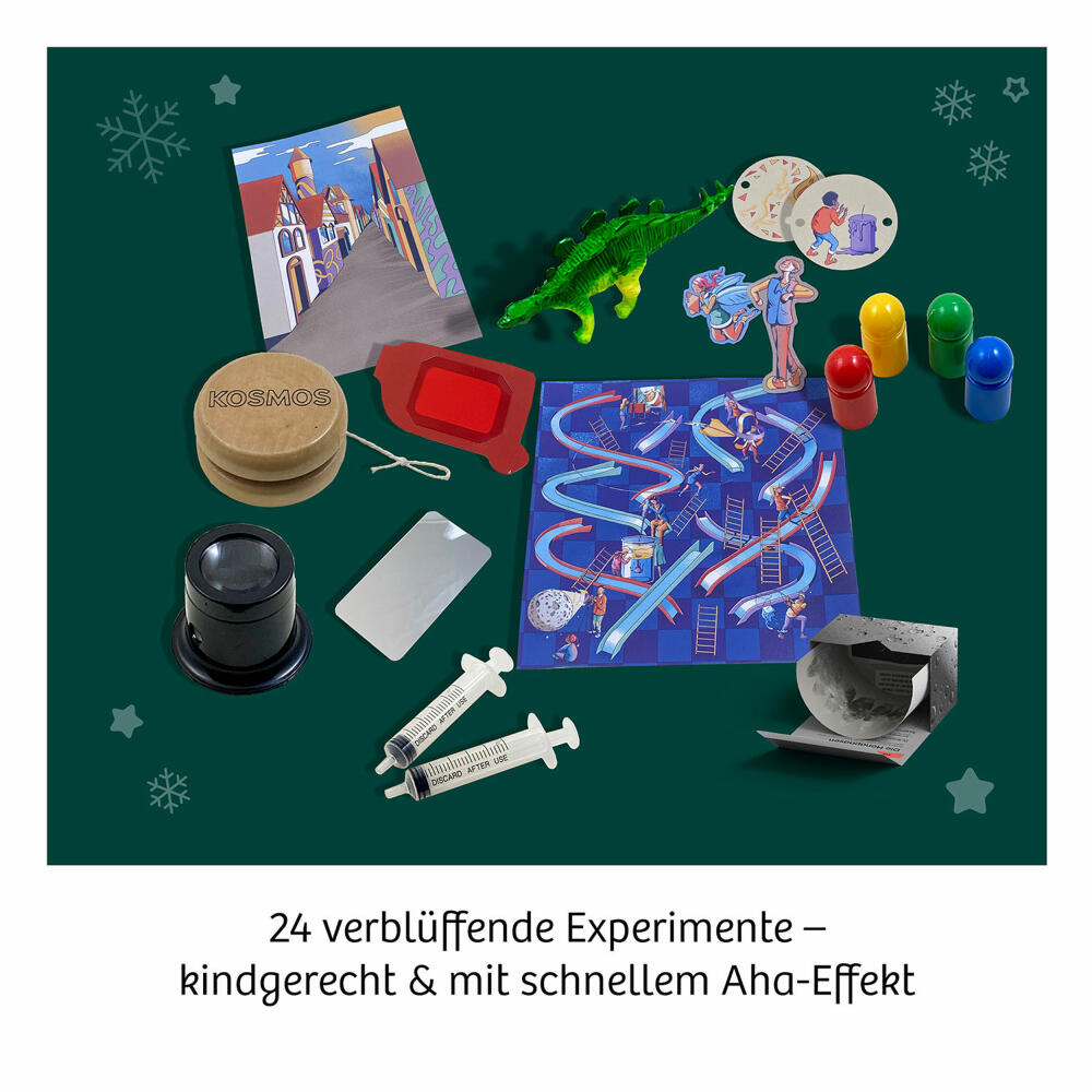 KOSMOS Experiments Advent Calendar 2024, Advent Calendar, Christmas, Experimenting, Children, 661083