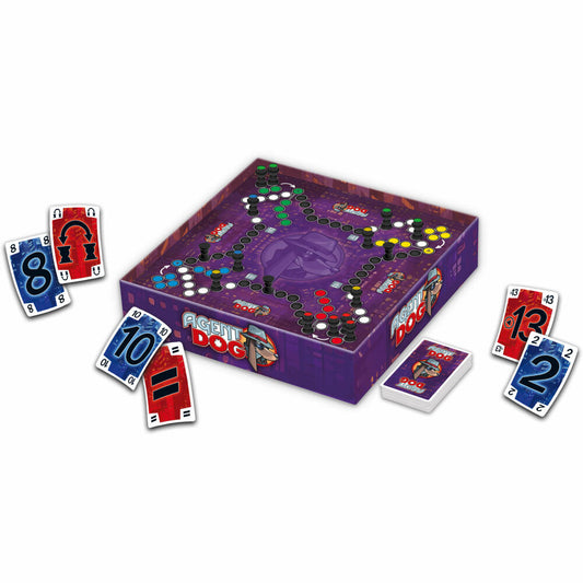 Schmidt Spiele Agent DOG, Brettspiel, Familienspiel, ab 8 Jahren, 49454