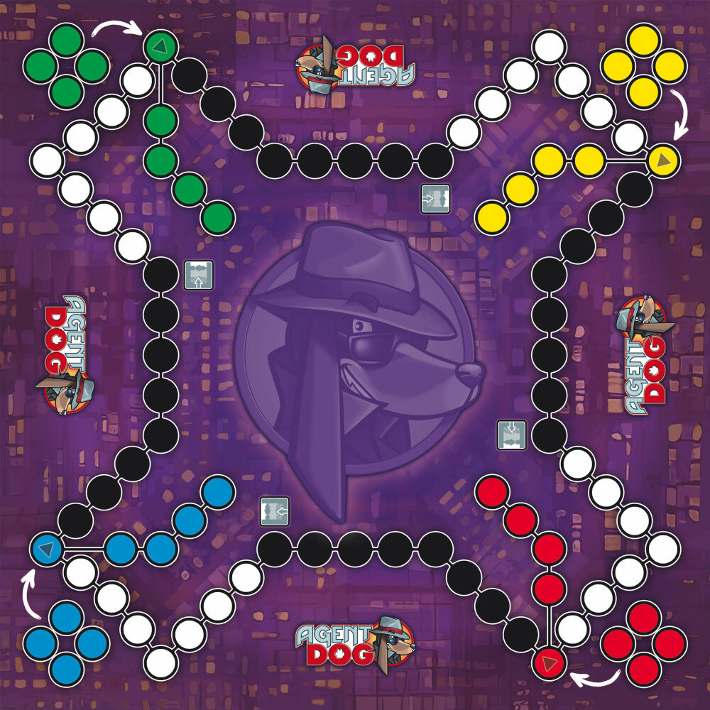 Schmidt Spiele Agent DOG, board game, family game, ages 8 and up, 49454