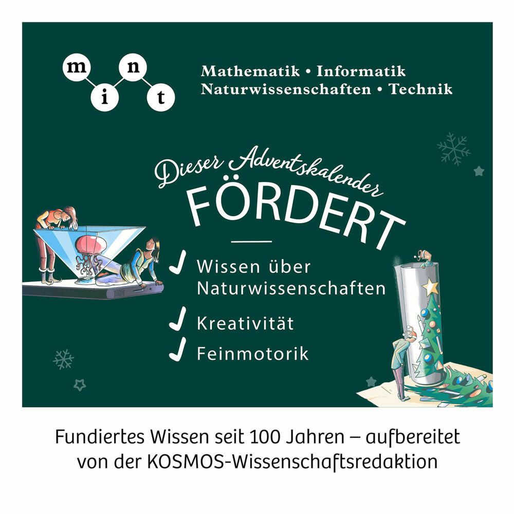 KOSMOS Experiments Advent Calendar 2024, Advent Calendar, Christmas, Experimenting, Children, 661083