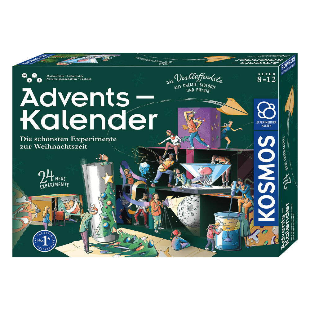 KOSMOS Experiments Advent Calendar 2024, Advent Calendar, Christmas, Experimenting, Children, 661083