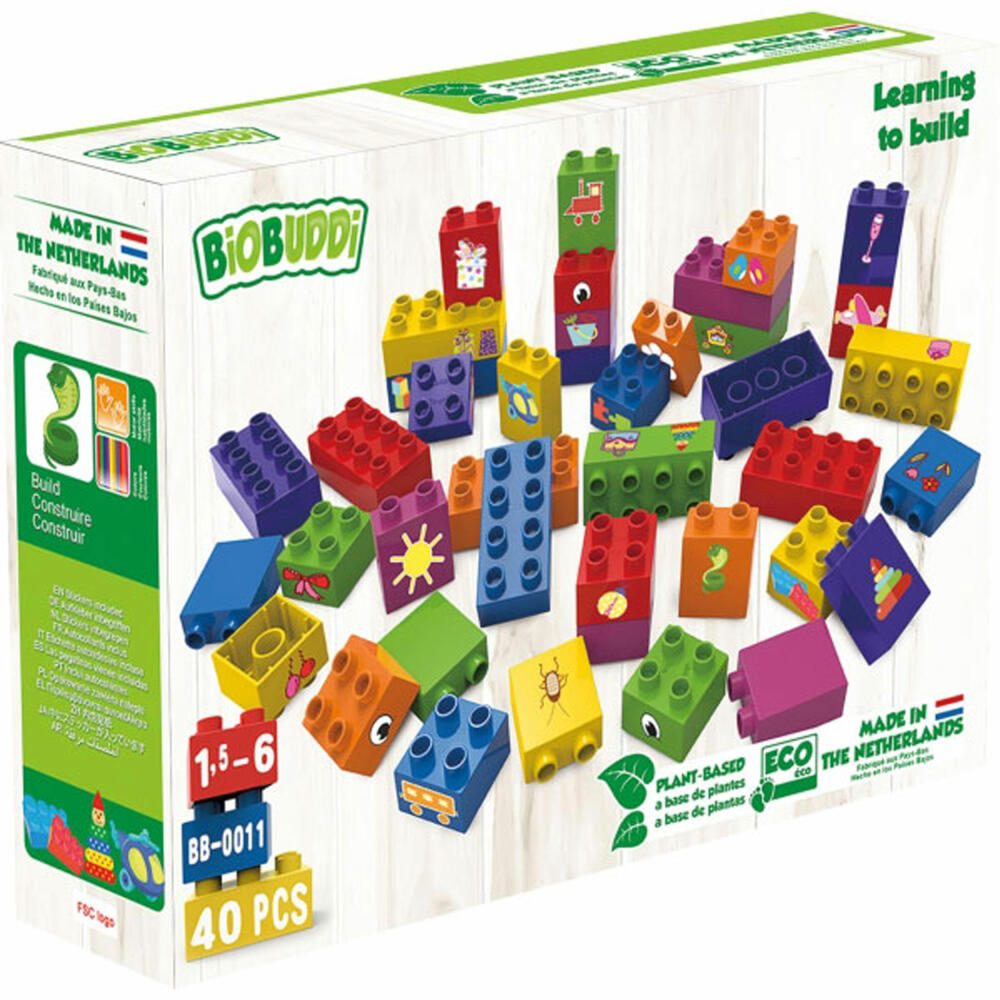 BiOBUDDi building blocks 40 pcs.