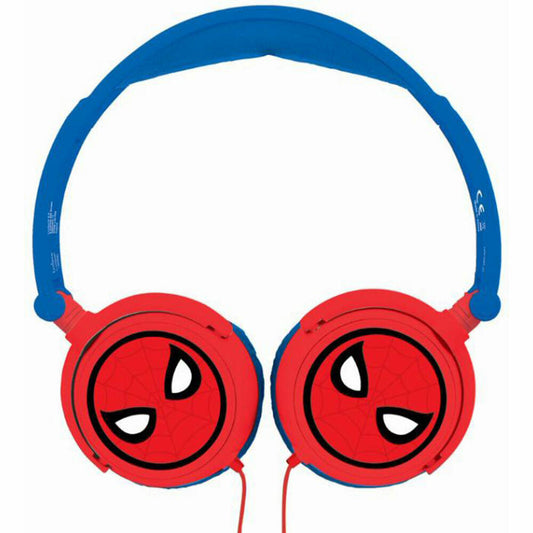 Lexibook Spiderman foldable stereo headphones, children, volume limit up to 85 dB, HP010SP