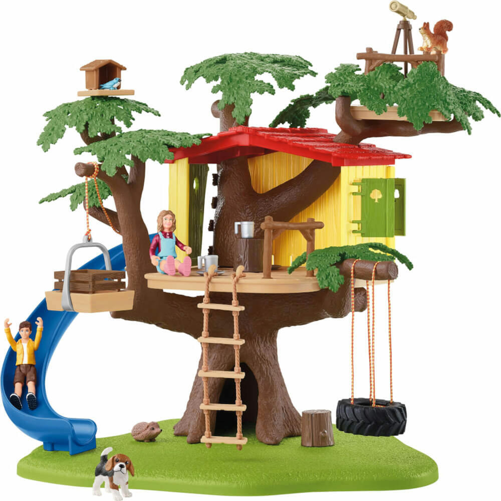 Schleich Farm World Abenteuer Baumhaus, Spielfigur, Figur, ab 3 Jahren, 42408
