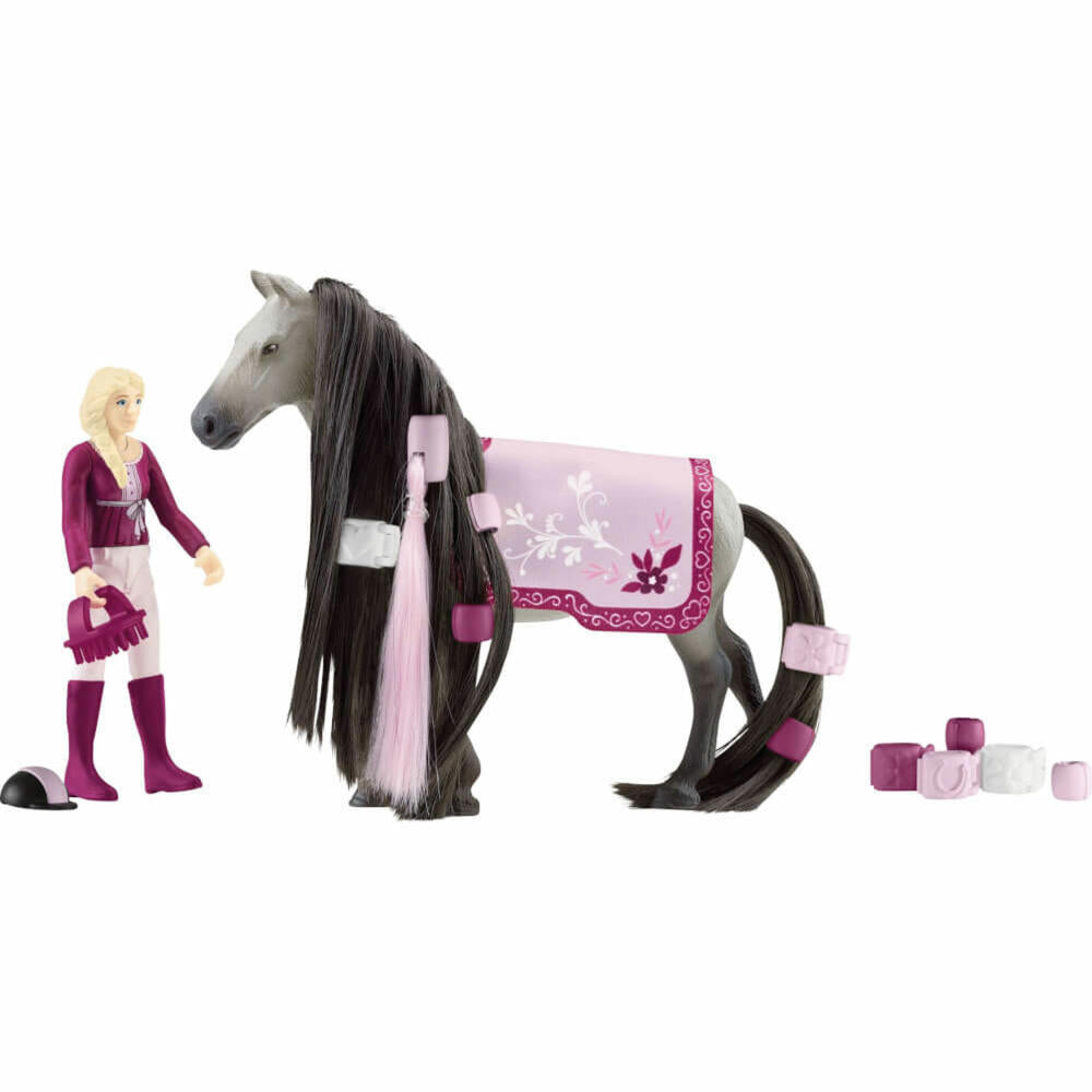 Schleich Sofia's Beauties Sofia and Dusty Starter Set, toy figure, figure, horse, from 3 years, 42584