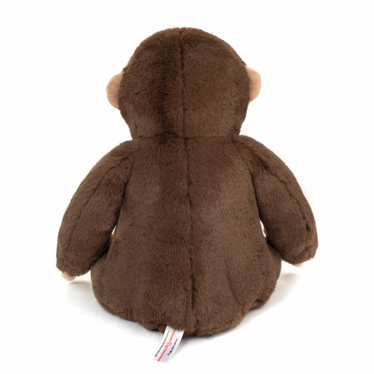 Teddy Hermann Affe sitzend, Kuscheltier, Stofftier, Plüschtier, Exotisches Wildtier, Braun, 35 cm, 929499