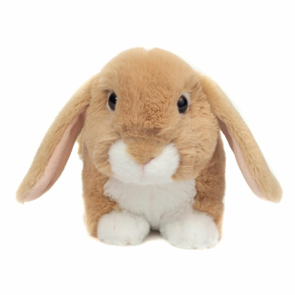 Teddy Hermann Hase, Kuscheltier, Stofftier, Plüschtier, Haus- und Hoftier, Beige, 23 cm, 937326