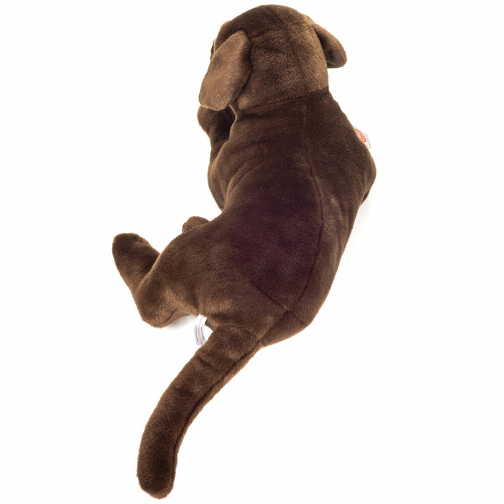 Teddy Hermann Labrador, cuddly toy, stuffed toy, plush toy, dog, chocolate brown, 50 cm, 919889