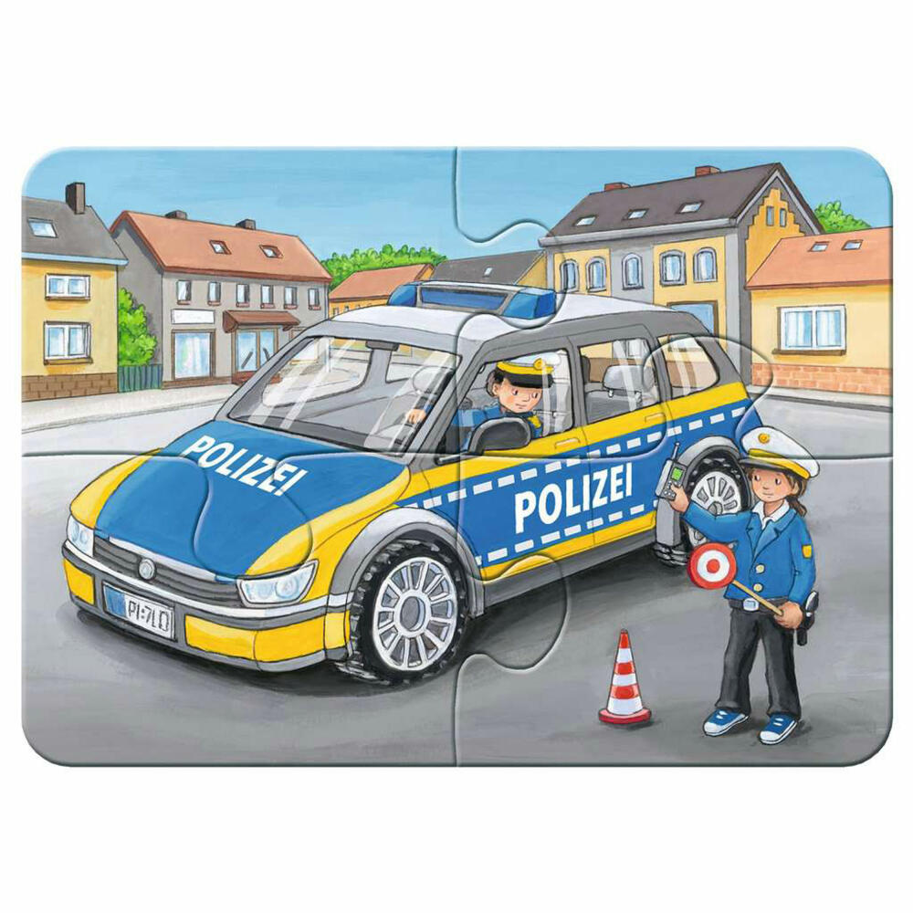Ravensburger Kinderpuzzle Meine Einsatzfahrzeuge, Puzzle, 2, 4, 6, 8 Teile, 05631