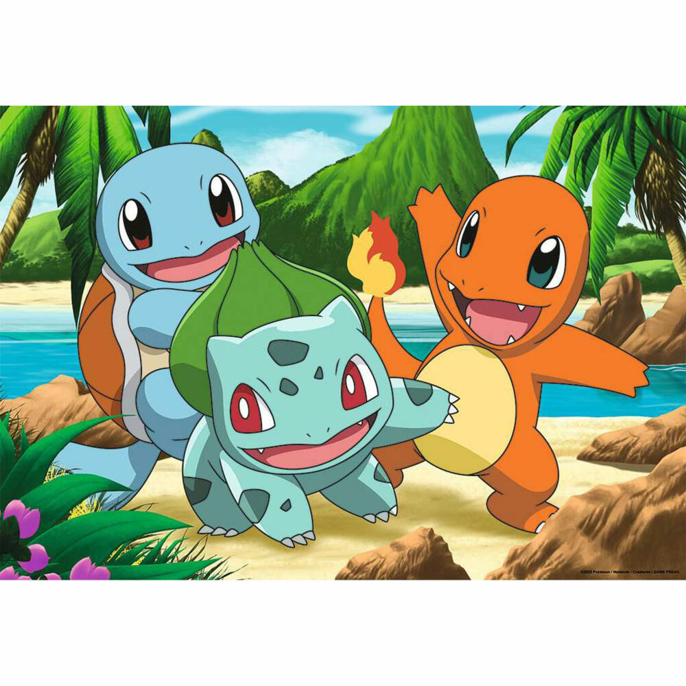 Ravensburger Pikachu and his friends, puzzle, children's puzzle, laying game, 2 x 24 pieces, 05668
