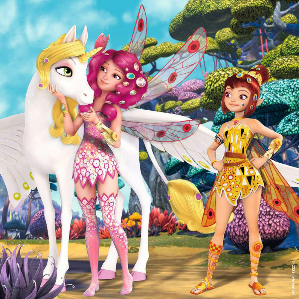 Ravensburger children's puzzle Mia and Me In the land of elves and unicorns, children's puzzle, 3 x 49 pieces, from 5 years, 05701