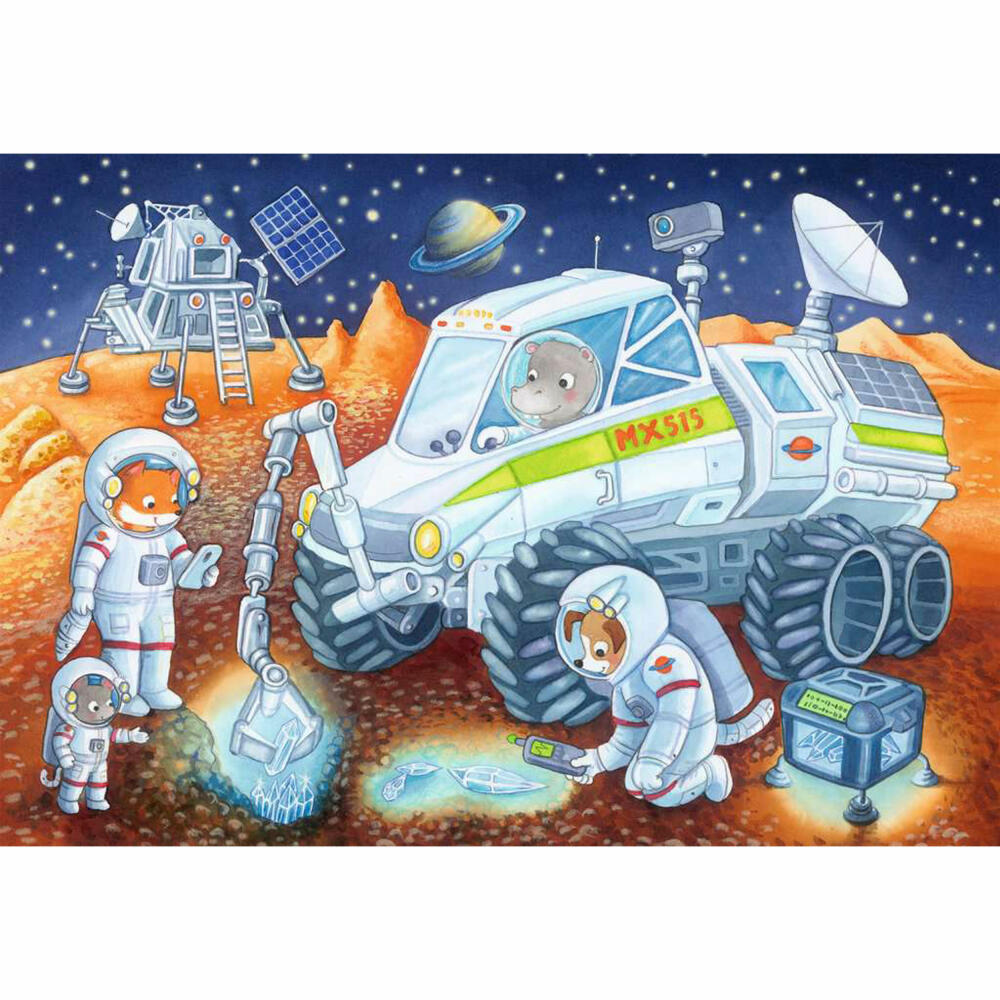 Ravensburger Journey through Space, Puzzle, Children's Puzzle, Puzzle Game, 2 x 24 Pieces, 05665