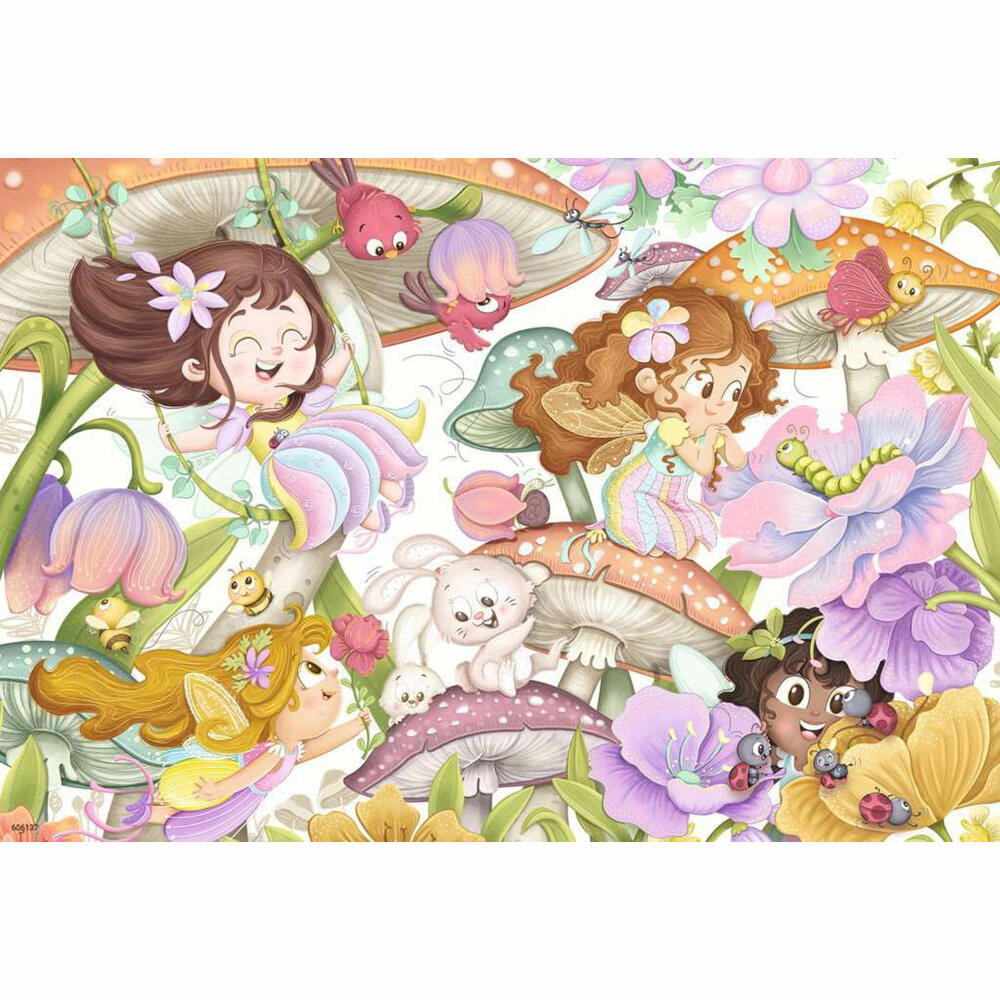 Ravensburger Little Fairies and Mermaids, Puzzle, Children's Puzzle, Puzzle, 2 x 12 Pieces, 05663