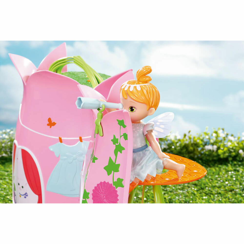 Zapf Creation BABY born Storybook Cottage, Spielhaus, Puppenhaus, Ausklappbar, Puppen Haus, 833803