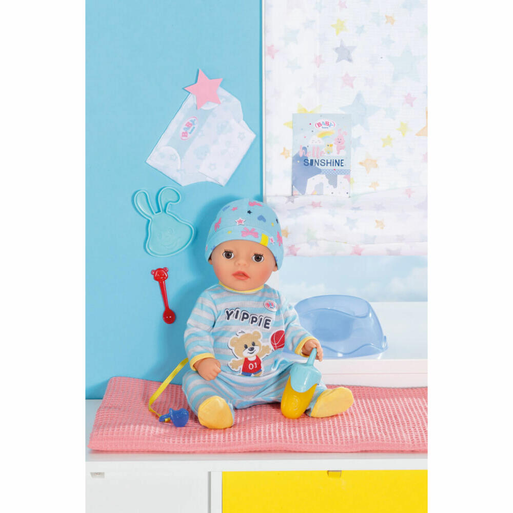 Zapf Creation BABY born Little Boy, Spielpuppe, Babypuppe, Puppe, ca. 36 cm, 831977