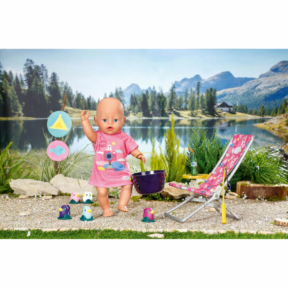 Zapf Creation BABY born Weekend Fischen, Angeln, Ausrüstung, Puppen Kleidung, Zubehör, 832790