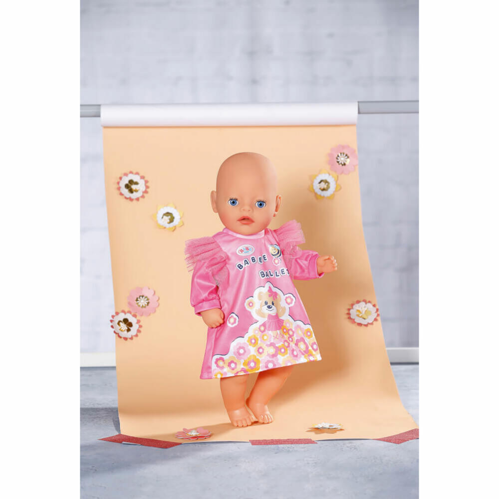 Zapf Creation BABY born Little Dress, Doll Clothes, Doll Clothes, 36 cm, 834640