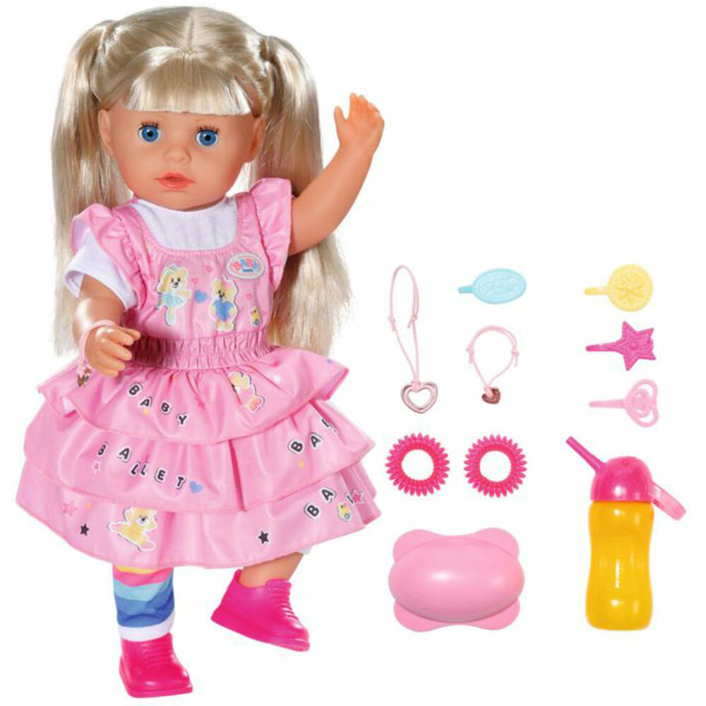 Zapf Creation BABY born Kindergarten Little Sister, Play Doll, Doll, Toy Doll, 36 cm, 834916