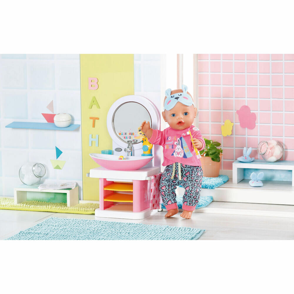 Zapf Creation BABY born Bath Waschtisch, Waschbecken, Puppenzubehör, Puppen Zubehör, 832707