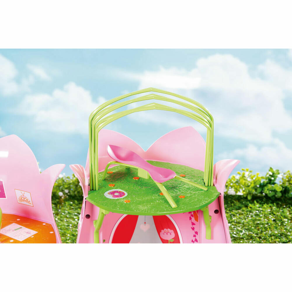 Zapf Creation BABY born Storybook Cottage, Spielhaus, Puppenhaus, Ausklappbar, Puppen Haus, 833803