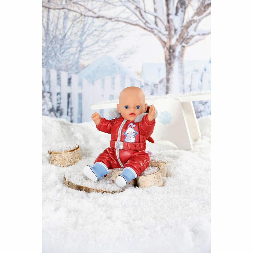 Zapf Creation BABY born Kindergarten Schneeanzug, Puppenkleidung, Puppen Kleidung, 36 cm, 833100