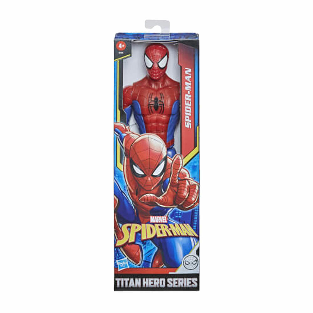 Hasbro Spiderman Titan Hero Action Figure, Superhero Figure, Movable, 30 cm, E73335L2