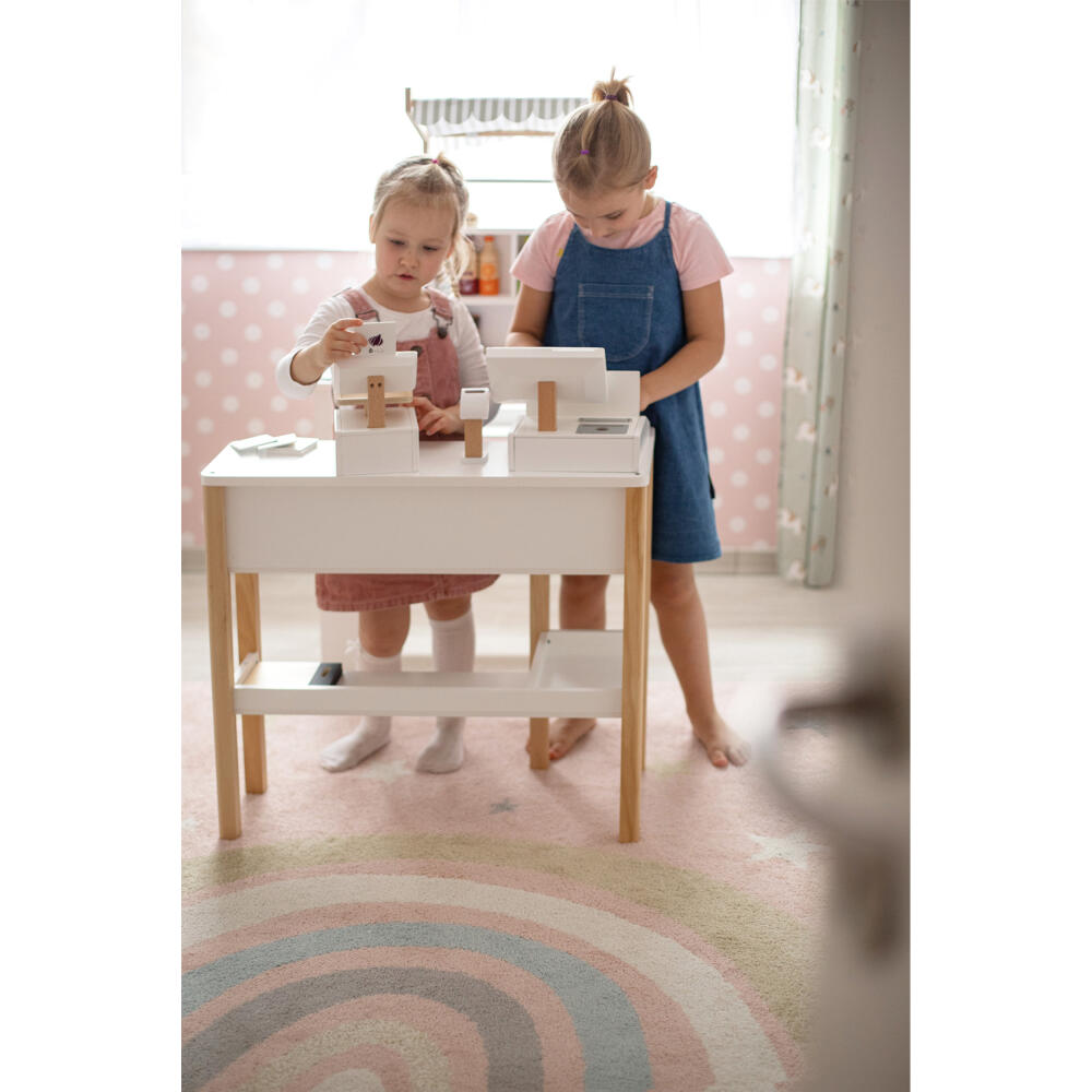 Legler Small Foot Waage Fresh, grocery store, children's grocery store, wood, from 3 years, 12418