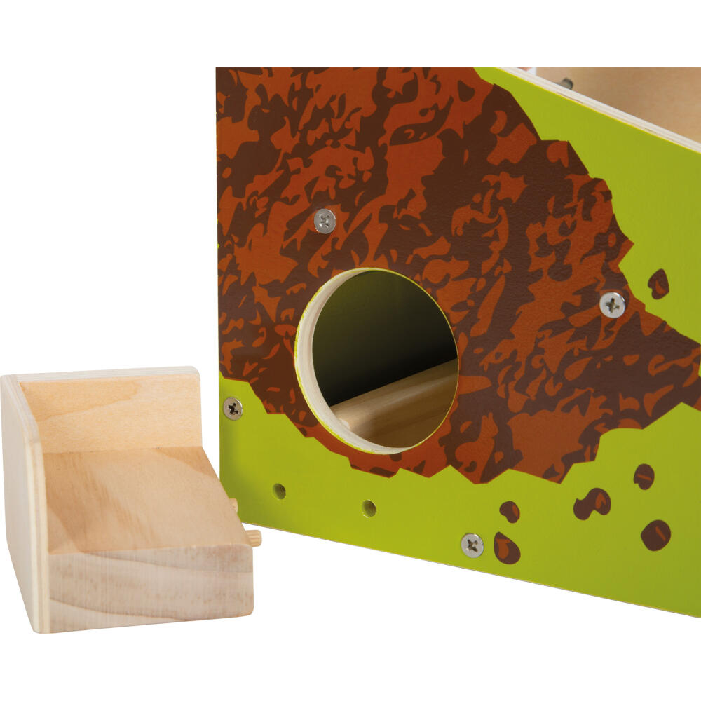 Legler Small Foot Kinder Minigolf-Set Maulwurf, Kinderspiel, Motorikspiel, Holz, ab 3 Jahren, 12439