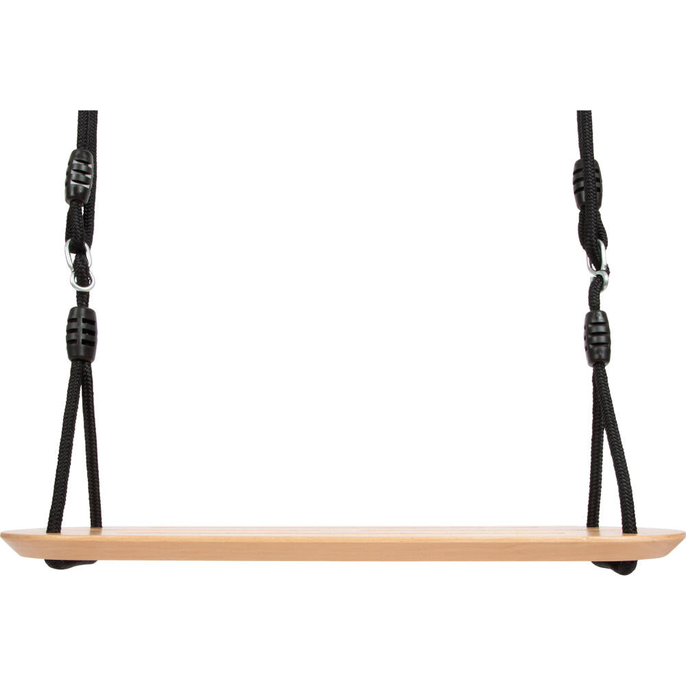 Legler Small Foot Board Swing XL Black Line, Educational Toy, Motor Skills Game, Wood, Ages 3+, 12407