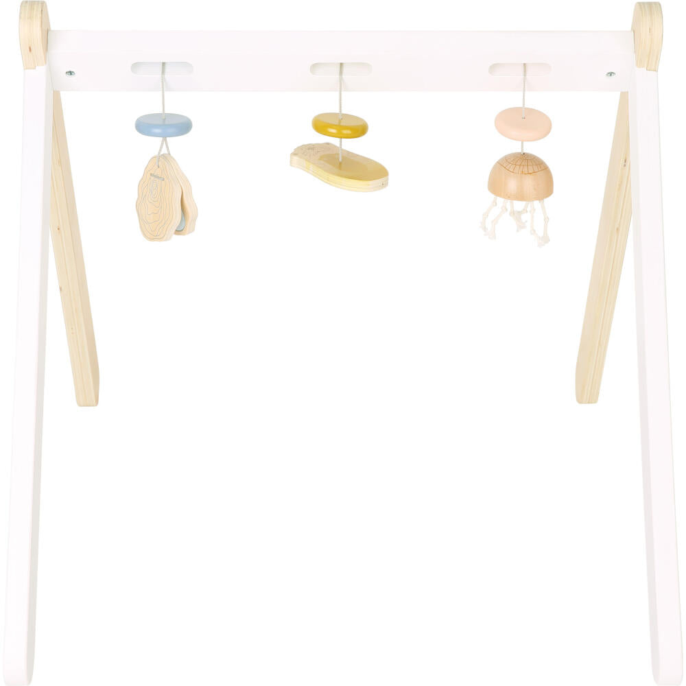 Legler Small Foot Baby Spielbogen Seaside, Kinderbett, Motorikspiel, Holz, ab 0 Monaten, 12334