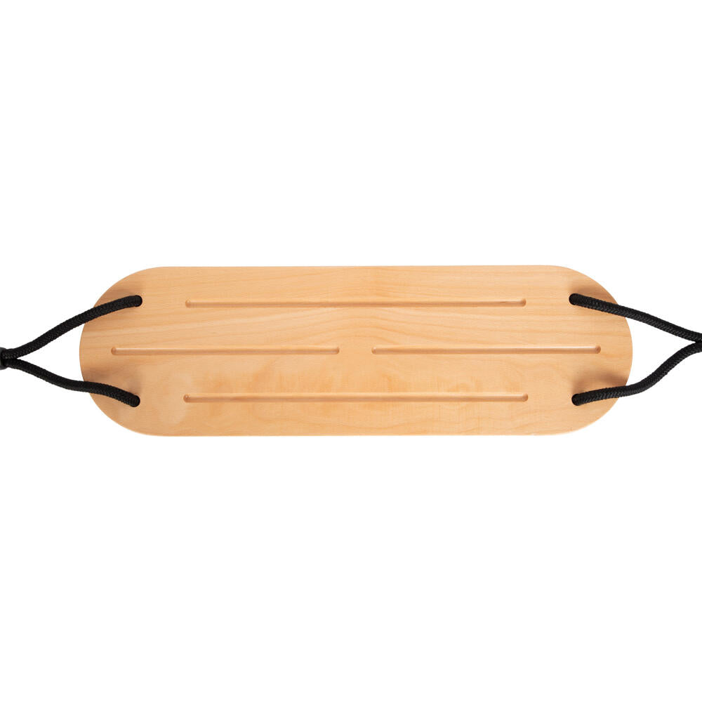 Legler Small Foot Board Swing XL Black Line, Educational Toy, Motor Skills Game, Wood, Ages 3+, 12407