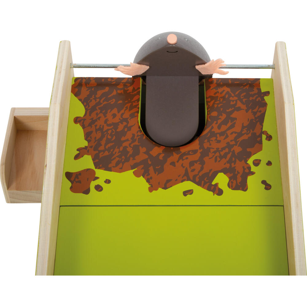 Legler Small Foot Kinder Minigolf-Set Maulwurf, Kinderspiel, Motorikspiel, Holz, ab 3 Jahren, 12439